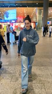 Ananya Panday snapped at the airport