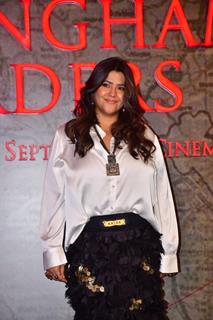 Ektaa Kapoor grace the trailer launch of 'The Buckingham Murders'