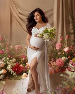 Yuvika Chaudhary's Maternity Shoot 