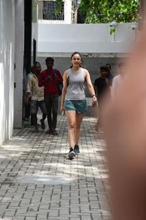 Rakul Preet Singh snapped in the city