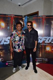 Fardeen Khan snapped promoting their upcoming movie 'Visfot'