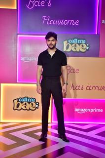 Veer Pahariya Attend the screening of 'Call Me Bae'