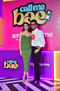 Karan Johar and Ananya Panday Attend the screening of 'Call Me Bae'