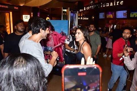 Kartik Aaryan and Sara Ali Khan Attend the screening of 'Call Me Bae'