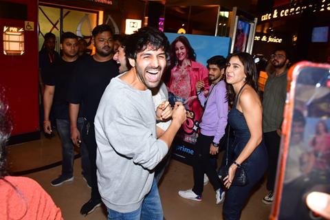 Kartik Aaryan Attend the screening of 'Call Me Bae'