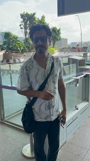 Nawazuddin Siddiqui snapped at the airport