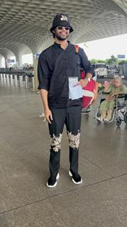 Babil Khan snapped at the airport