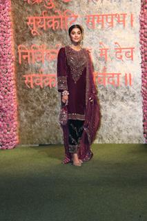 Pooja Hegde snapped at Antilia for Ganesh Chaturthi