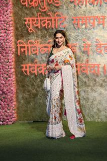 Madhuri Dixit snapped at Antilia for Ganesh Chaturthi