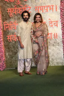 Rajkummar Rao and Patralekhaa snapped at Antilia for Ganesh Chaturthi