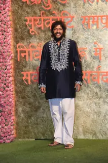 Chunky Panday snapped at Antilia for Ganesh Chaturthi