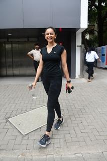 Rakul Preet Singh snapped in the city