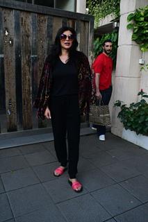 Sushmita Sen snapped in the city