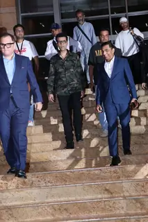 Karan Johar snapped at the conference of 24th IIFA Awards