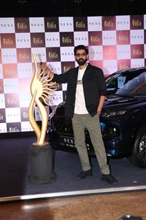 Rana Daggubati snapped at the conference of 24th IIFA Awards