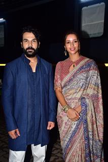 Rajkummar Rao and Triptii Dimri snapped promoting their upcoming film ‘Vicky Vidya Ka Woh Wala Video’