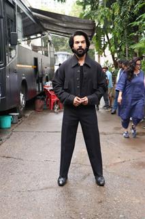 Rajkummar Rao snapped promoting their upcoming film ‘Vicky Vidya Ka Woh Wala Video’