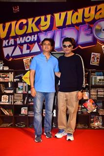 Bhushan Kumar snapped at the trailer launch of Vicky Vidya Ka Woh Wala Video