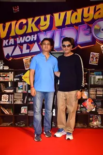 Bhushan Kumar snapped at the trailer launch of Vicky Vidya Ka Woh Wala Video