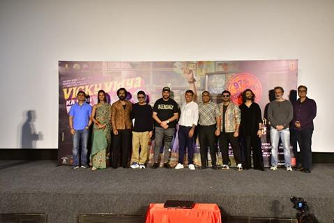 Celebrities snapped at the trailer launch of Vicky Vidya Ka Woh Wala Video