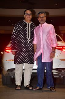 Ramesh Taurani snapped at Kartik Aaryan's Ganapati pandal