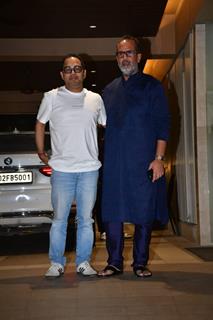 Anand L Rai snapped at Kartik Aaryan's Ganapati pandal