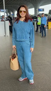 Tisca Chopra snapped at the airport