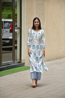 Nitanshi Goel snapped in the city