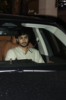 Arhaan Khan snapped outside Malaika Arora’s father’s house in Bandra