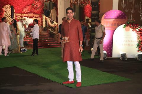 Celebrities snapped at CM’s residence for Ganpati Darshan