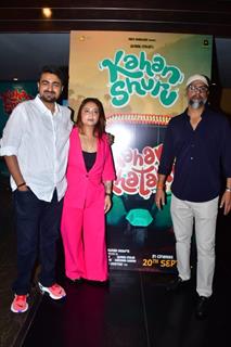 Celebrities snapped at the special live musical performances of their upcoming film 'Kahan Shuru Kahan Khatam'