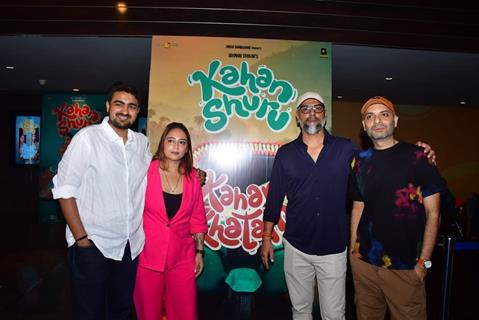 Celebrities snapped at the special live musical performances of their upcoming film 'Kahan Shuru Kahan Khatam'