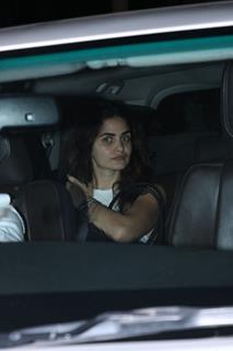 Gabriella Demetriades snapped at Malaika Arora’s mother’s house