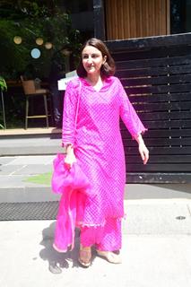 Soha Ali Khan snapped in the city