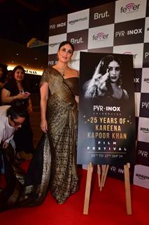 Kareena Kapoor Khan and other celebs snapped at launch of Film Festival celebrating 25 years of her cinematic journey