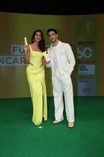 Pooja Hegde and Vedang Raina snapped at Garnier event