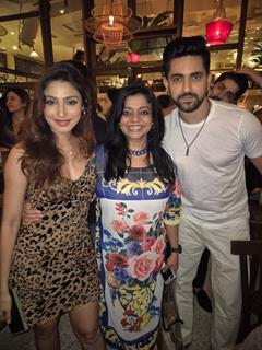 Zain Imam snapped at Munisha Khatwani's Birthday