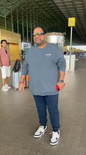 Shankar Mahadevan snapped at the airport