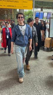 Sajid Nadiadwala snapped at the airport