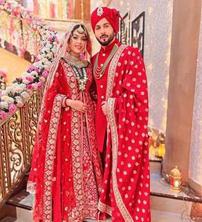 Dheeraj Dhoopar And Seerat Kapoor From Rabb Se Hai Dua Wedding  Look 