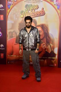 sachetparamparaofficial snapped at the song launch of ‘Mere Mehboob’ from their upcoming movie 'Vicky Vidya Ka Woh Wala Video'