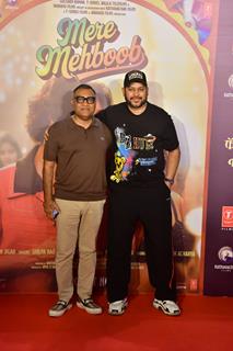 Celebrities snapped at the song launch of ‘Mere Mehboob’ from their upcoming movie 'Vicky Vidya Ka Woh Wala Video'