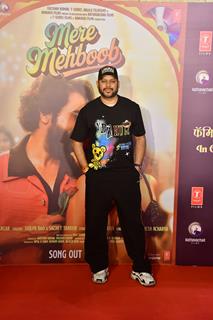 Celebrities snapped at the song launch of ‘Mere Mehboob’ from their upcoming movie 'Vicky Vidya Ka Woh Wala Video'