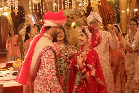 Yeh Rishta Kya Kehlata Hai Armaan and Ruhi Wedding scene 