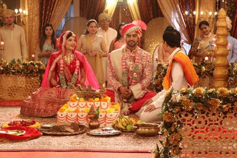 Yeh Rishta Kya Kehlata Hai Armaan and Ruhi Wedding scene 