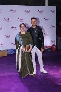 Guneet Monga snapped at the Saudi tourism event