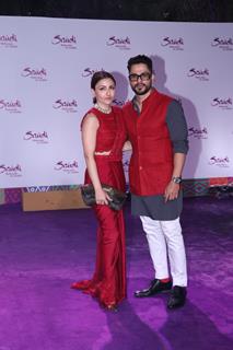 Kunal Kemmu and Soha Ali Khan snapped at the Saudi tourism event