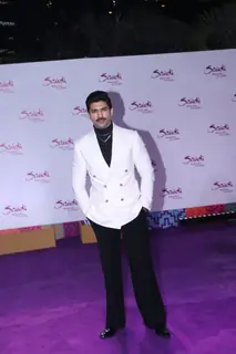 Taha Shah Badussha snapped at the Saudi tourism event