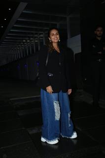 Huma Qureshi snapped in the city