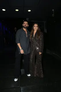 Sonakshi Sinha and Zaheer Iqbal snapped in the city